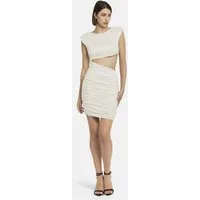 Nicowa Cocktailkleid ADOWIA (1-tlg) mit Schulterpolstern
