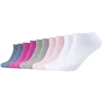 s.Oliver Sneakersocken 10er Pack Unisex Sneakersocken aus natürlicher Baumwolle
