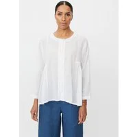 Masai 3/4-Arm-Shirt MaIanelle Fallen an den Seiten, weiche gestrickte Baumwolle