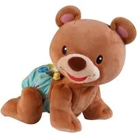 VTech Electronics Europe BV Kuscheltier Krabbel mit mir - Bär (braun)