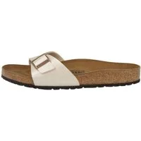 Birkenstock Madrid Birko-Flor Graceful schmal Damen Pantolette Hausschuhe, Sandaletten, Mules, Pantoffeln, Slipper