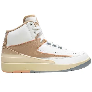 Nike Air Jordan 2 Retro-Trainer in Weis