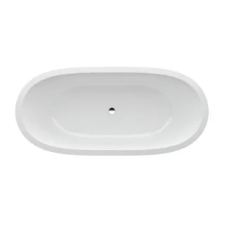 LAUFEN ALESSI ONE Oval-Badewanne 2459710000001 178 x 82cm, weiss, Einbauversion, ohne Beleuchtung