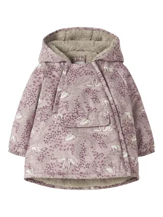 NAME IT - NBFSNOW05 JACKET AOP FO Woodrose - Gr. - 74