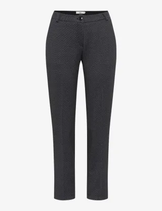 BRAX - Hose - Maron grau/schwarz - Gr. - 34