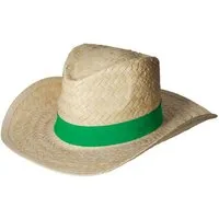 elasto Schirmmütze Strohhut 'Texas' Unisex Sonnenhut für Damen und Herren