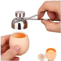 FELIXLEO Eierschneider Eieröffner Edelstahl Cutter für Weiche und Hartgekochte Eier, (1-tlg)
