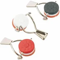 WESTMARK Flaschenverschluss Hebelverschluss, 3-teilig, mit Silikondichtung, Rot/Weiß/Schwarz