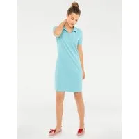 heine Strickkleid Polokleid Kurzarm