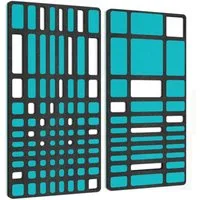 platino24 Schallschutzpaneel platino24 „MANHATTAN“ 2er-Set Akustik-Objekt