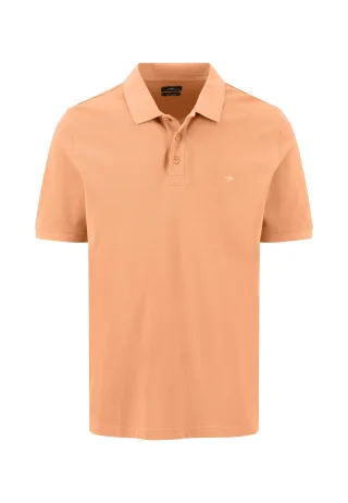 FYNCH-HATTON - Polo, 2ply, new solid pique tangerine - Gr. - M