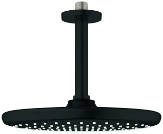 GROHE Kopfbrausenset Tempesta 250 26669 Deckenauslass 142mm matt black, 266692430 266692430