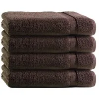TRENDBUY24 Handtuch Set Handtücher Duschtücher Gästetücher Baumwolle Frottee Premium 4er Set, 100% Baumwolle (4-St), Duschtuch