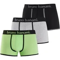 Bruno Banani Boxer Boxershorts für Herren (Packung, 3-St) mit modischen Einfassungen