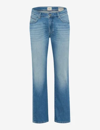 Brax Herren Five-Pocket-Hose Style CLINT BROKEN SPIRIT USED, denim hellblau, Gr. 30/32