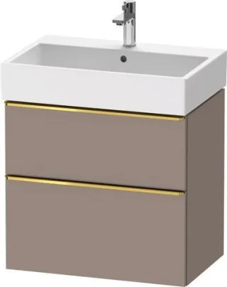 Duravit D-Neo Waschtischunterbau wandhängend Basalt Matt 684x442x625 mm - DE4372034430000 DE4372034430000