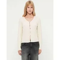 ONLY Strickjacke ONLELLA (1-tlg) Lochmuster