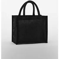 Westford Mill Einkaufsshopper Natural Starched Jute Midi Bag Einkaufstasche
