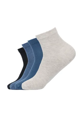 s.Oliver - Sneakersocken blau/grau/mehrfarbig - Gr. - 48