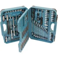 Makita Werkzeugset Werkzeug-Set 221-tlg E-10883, im Koffer