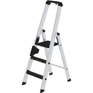 Munk Stufen-Stehleiter 250 kg einseitig begehbar mit clip-step R13 - 042703