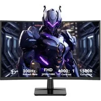TITAN ARMY C27A1H R1500 16:9 Fast VA FHD 300Hz Curved-Gaming-Monitor (1920x1080 px, FHD, 1 ms Reaktionszeit, 300 Hz, VA, 1920x1080 FHD-Auflösung, Adaptive Sync-Technologie)
