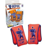 Happy People Schwimmflügel BEMA Schwimmflügel Neopren 1-6 Jahre orange/blau Größe 0 2 Stück