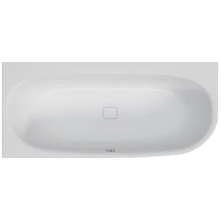 Hoesch iSENSI Eck-Badewanne 3841.010 190 x 90 cm, 235 l, linke Ausführung, weiß