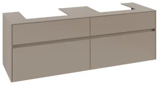 Villeroy & Boch Waschtischunterschrank Collaro C021B0 1600x548x500mm m. Bel. 4 Ausz. für 2 Waschtisc C021B0VM