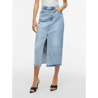 Vila Jeansrock VIJAF HW MIDI DENIM SKIRT-NOOS