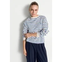 RICHROYAL Sweatshirt im dezenten oversized Look, mit Bruststickerei