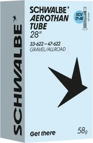 Schwalbe Aerothan Tube 17-AE Schlauch 28" 33/47-622 SCV 40 mm
