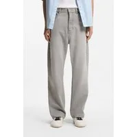 HUGO 5-Pocket-Jeans Nate Baggy Fit, mittlere Leibhöhe