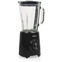 Tristar Standmixer Tristar BL-4477 Mixer - 1,5 Liter Fassungsvermögen - Edelstahlklingen, 500 W, 1,5 L Glaskrug - 500 W