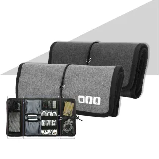 IPRee Large Capacity Digital Storage Bag Travel Equipment Storage Bag Headphone Cable Mobile Phone Charger Folding And O