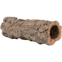 Kork-Deko.de Kleintiertunnel Korkröhre natur, 25 cm lang Ø 5-7 cm, Kork