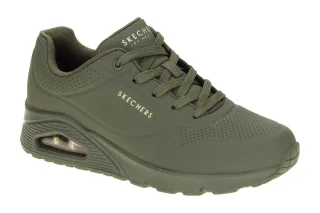 Skechers 73690 OLV UNO - STAND ON AIR Damenschuhe in gr?n olive