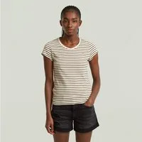 G-STAR V-Shirt Eyben mit Label