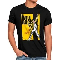 style3 T-Shirt Rock You Freddie freddy mercury queen rock metal freddie