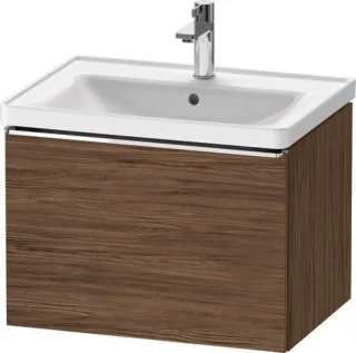 Duravit D-Neo Waschtischunterbau wandhängend Nussbaum dunkel Matt 634x452x440 mm - DE4254010210000 DE4254010210000