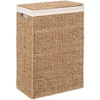 5five Simply Smart Wäschekorb Wäschesammler aus Seegras, 45 L