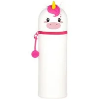 Legami Federmäppchen Federmäppchen Einhorn 2 in 1 aus weichem Silikon