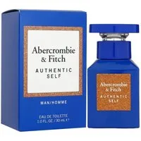 Abercrombie & Fitch Eau de Toilette Authentic Self, Glasflakon, Parfüm EDT, Herrenduft