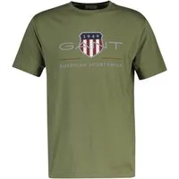 Gant T-Shirt Herren T-Shirt 1er Pack Baumwolle (Packung, 1er Pack)