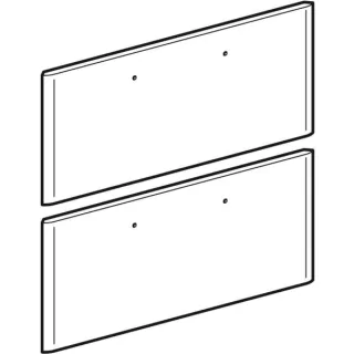 Geberit Schubladenfront grau, 597234000, zu it! WTU 819071 597234000