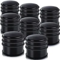 Goods+Gadgets Türstopper DIMONO Türstopper Edelstahl – Türhalter mit Gummiring 4er Set (8 St)