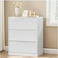 VASAGLE Kommode, mit 3 / 4 / 5 Schubladen, Komodenschrank, Schubladenschrank