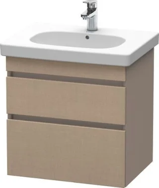 Duravit DuraStyle Waschtischunterbau wandhängend Leinen & Basalt Matt 600x453x610 mm - DS648307543 DS648307543