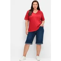 Sheego Shorts Jeansbermudas