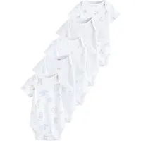 Next Kurzarmbody Kurzärmelige Baby Bodysuits im 5er-Pack (5-tlg)